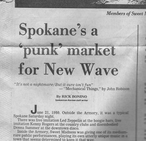 Spokane Punk New Wave