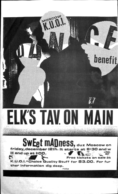 Sweet Madness at Elk's Tavern