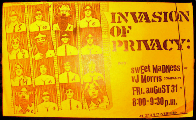 Sweet Madness - Invasion of Privacy